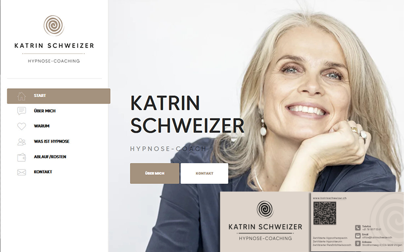 Webseite Katrin Schweizer